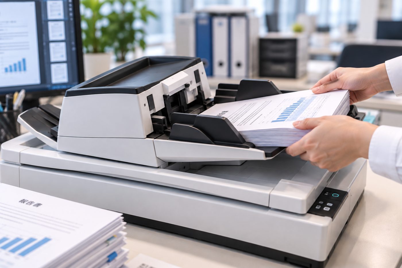 行政・企業文書の電子化（スキャニング）