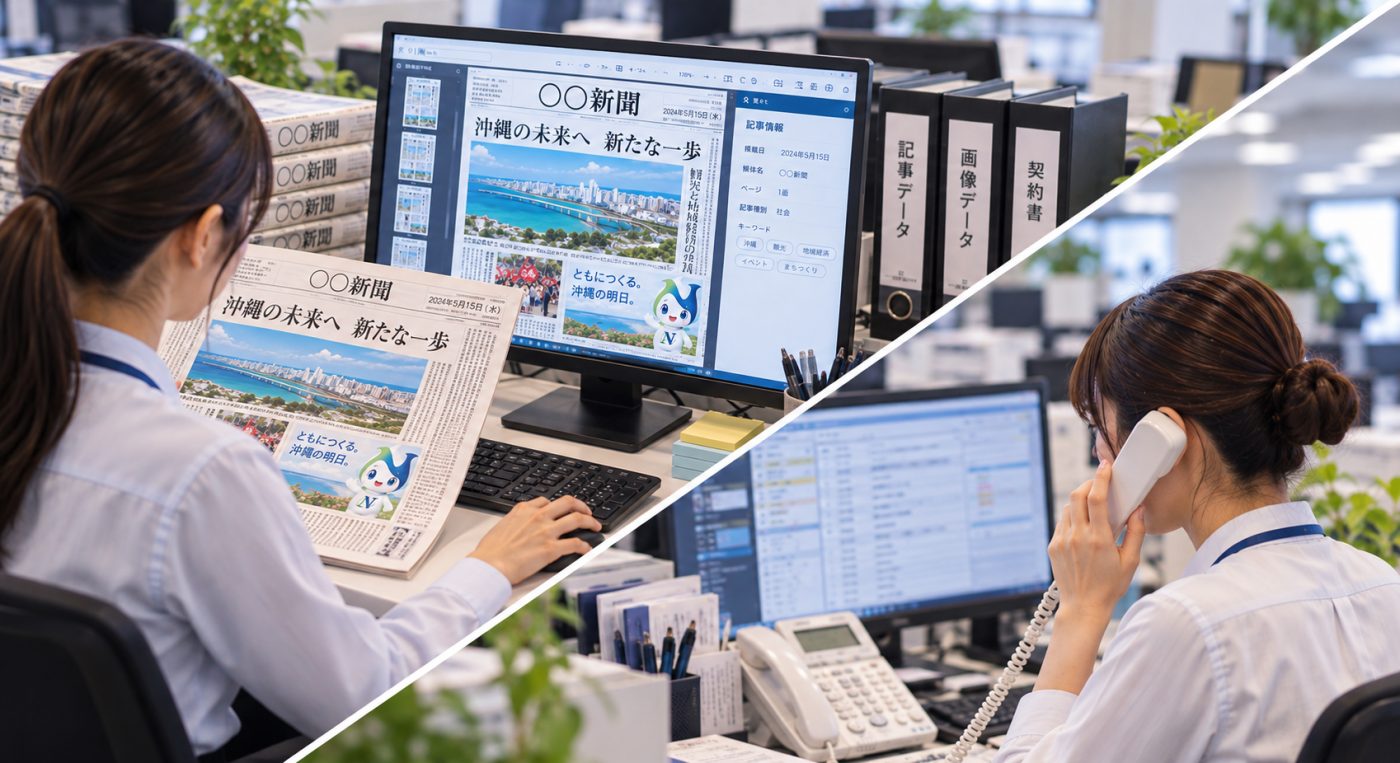 新聞記事・知財コンテンツの管理・活用